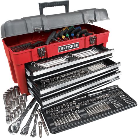 craftsman tool box with tools